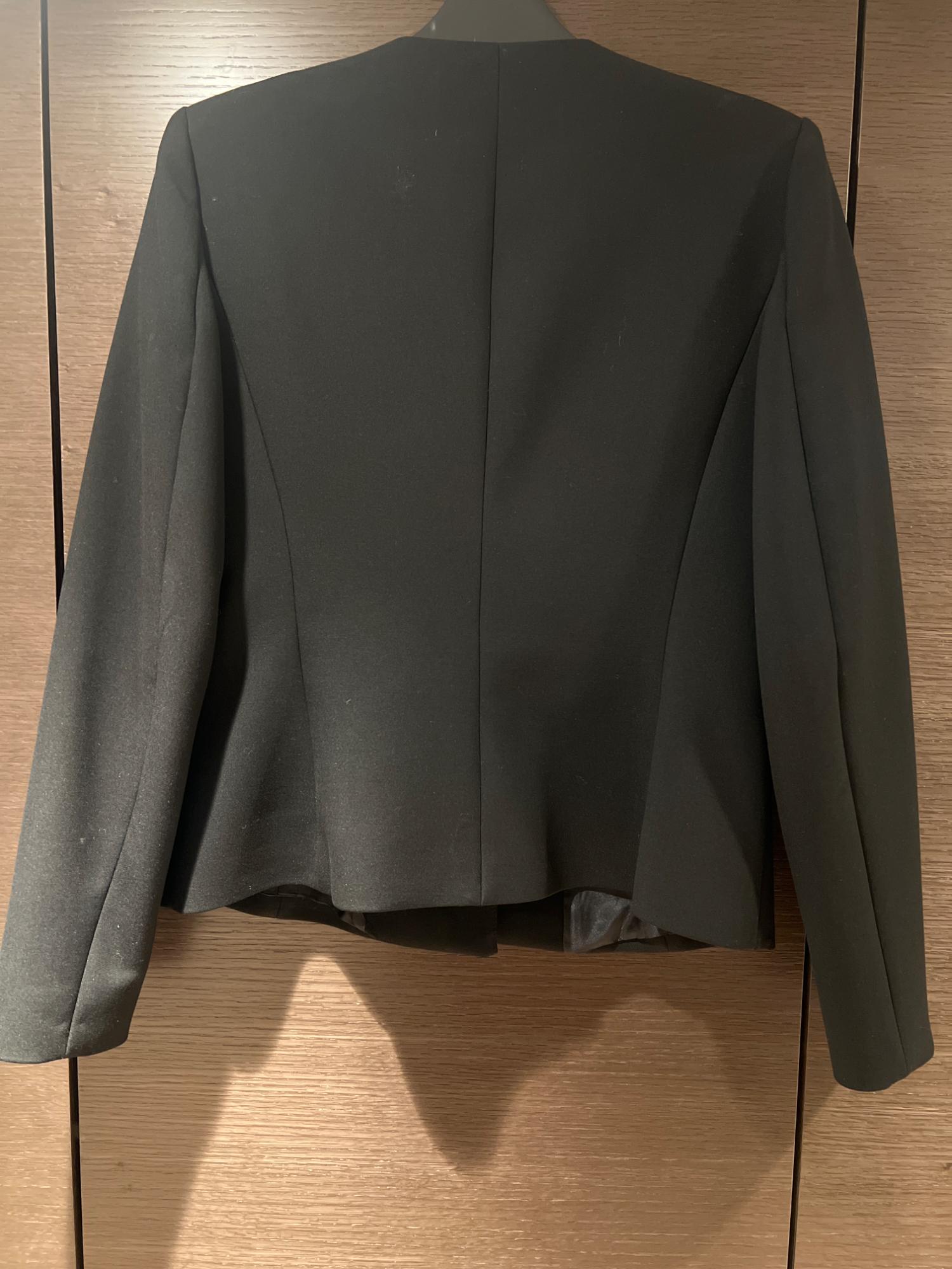 RHINESTONE BUTTON BLAZER