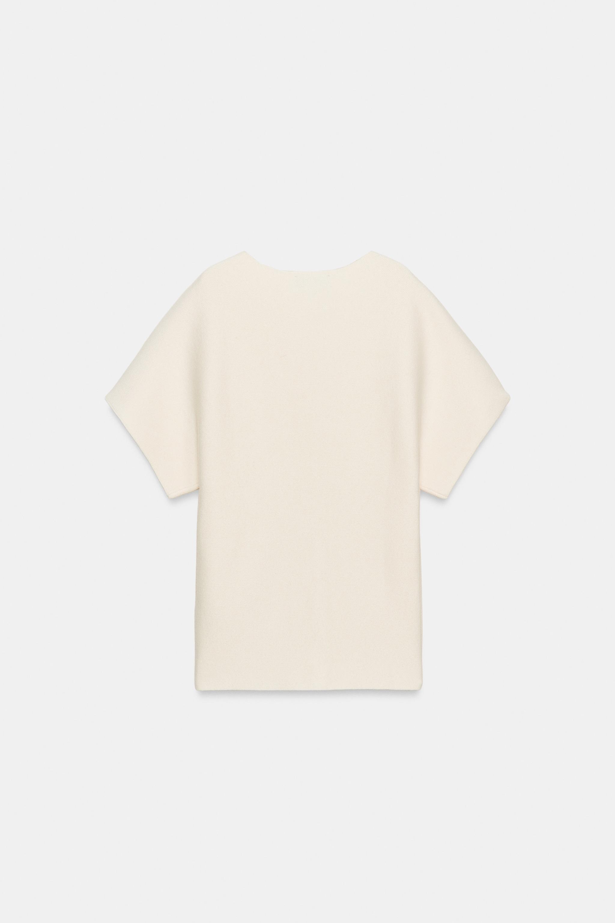 WIDE SLEEVE KNIT JUMPER