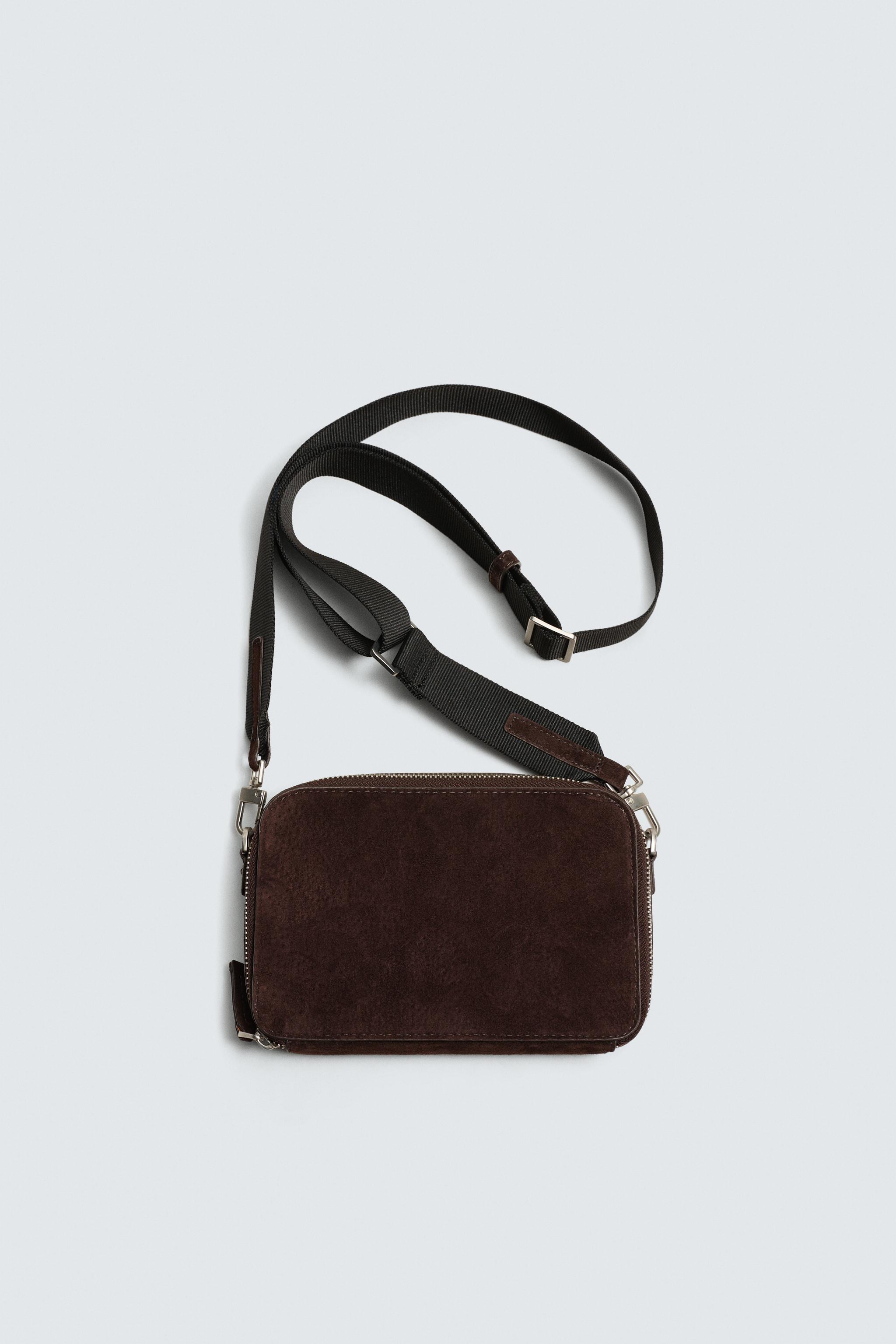 LEATHER CROSSBODY BAG