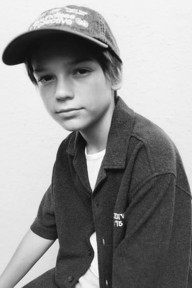 RUSTIC EMBROIDERED SHIRT - Blue by Zara