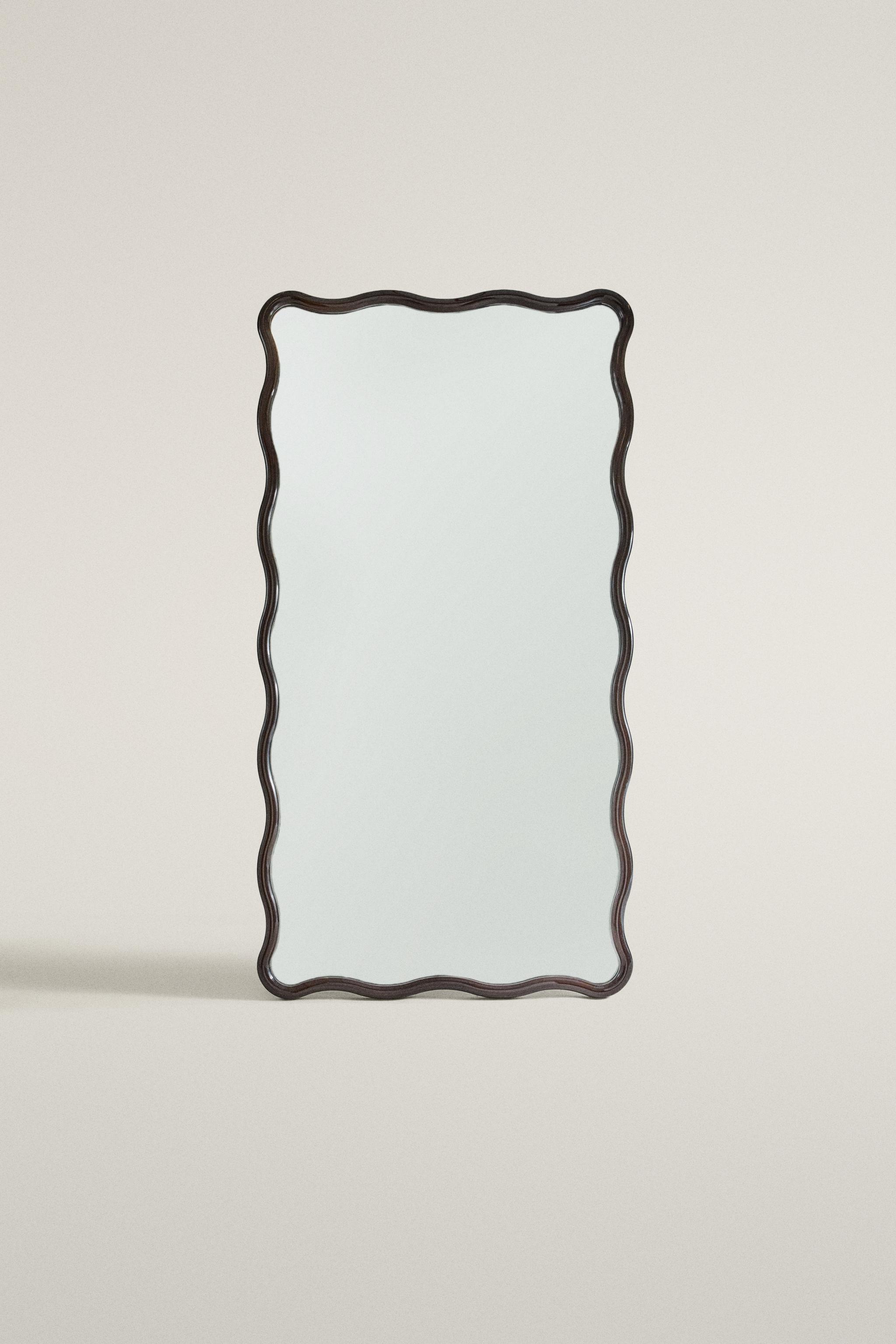 WAVY FRAME HANGING FULL LENGTH MIRROR