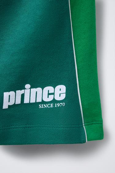 PRINCE ® PLUSH BERMUDA SHORTS - Green by Zara - Image 3