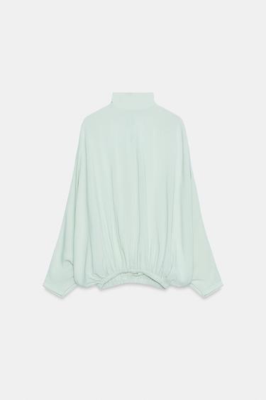 ZW COLLECTION TIE SHIRT - Sea green by Zara - Image 6