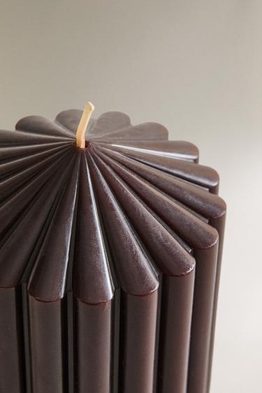 PUMPKIN SPICE CYLINDRICAL SCENTED CANDLE - Pumpkin by Zara - Image 1