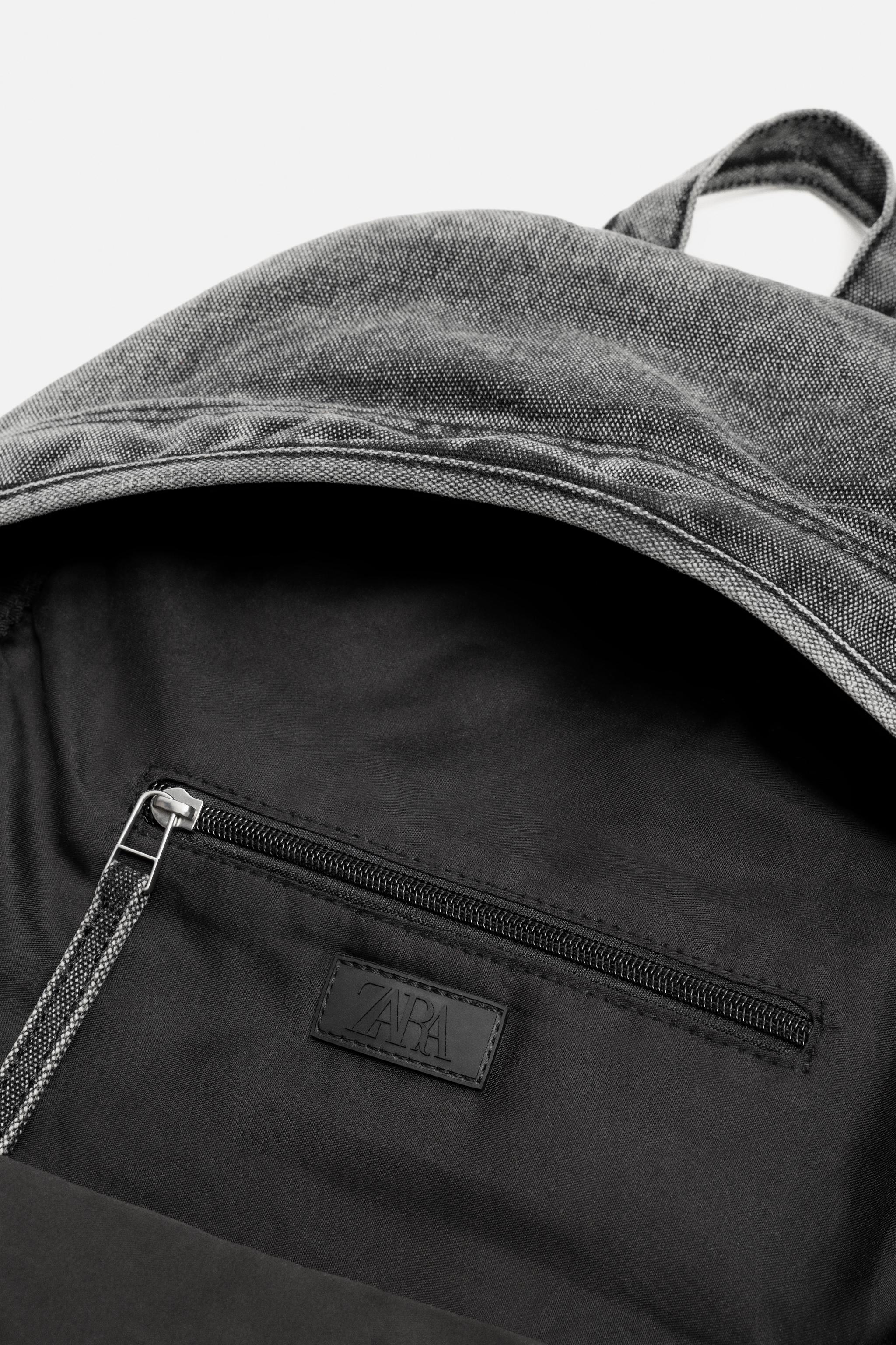 COVERNATのArch Logo Washed Denim Backpack 全2色 Arch Logo Washed Denim Backpack Black - Covernat | 60