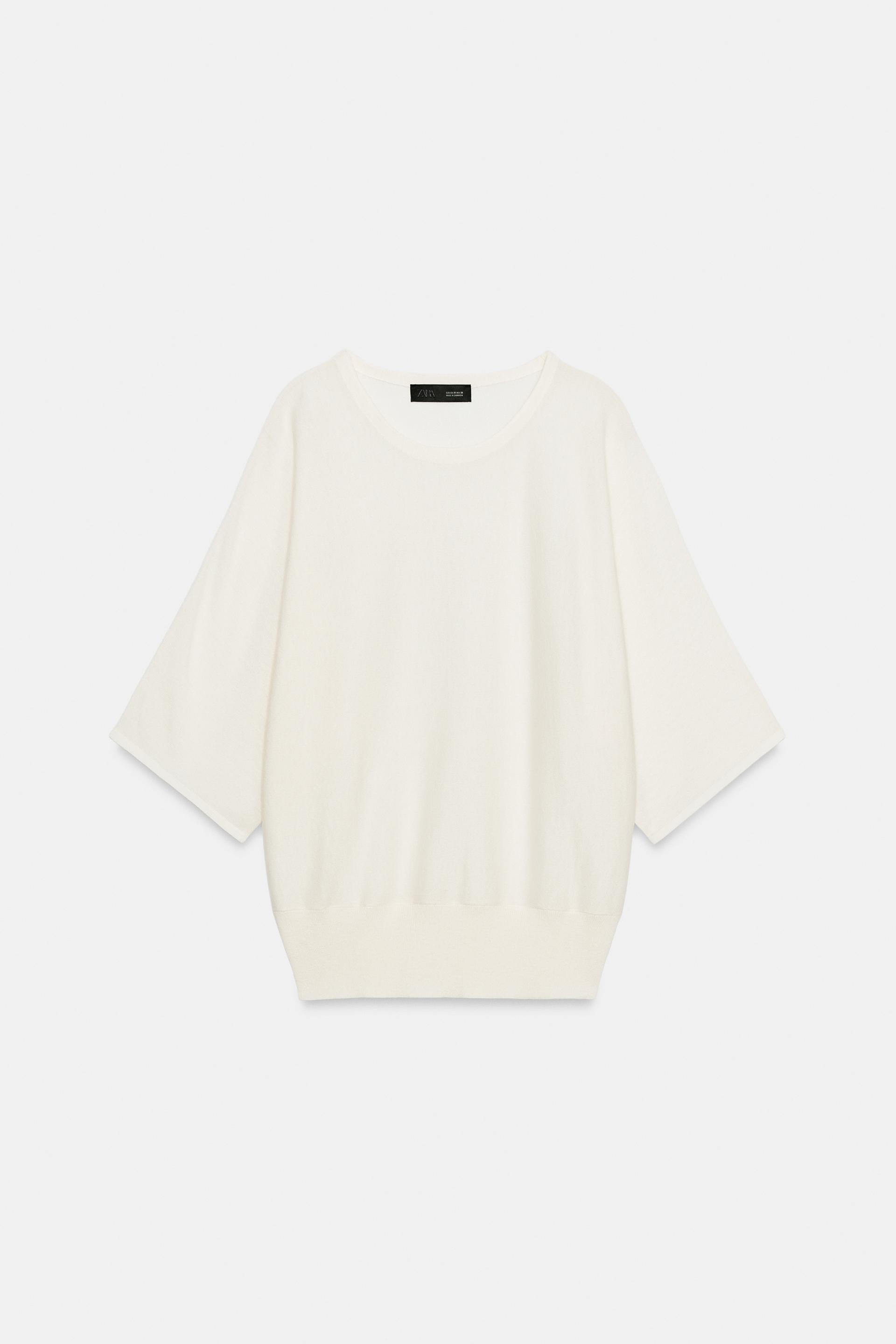 THREE-QUARTER SLEEVE KNIT JUMPER thumbnail 6
