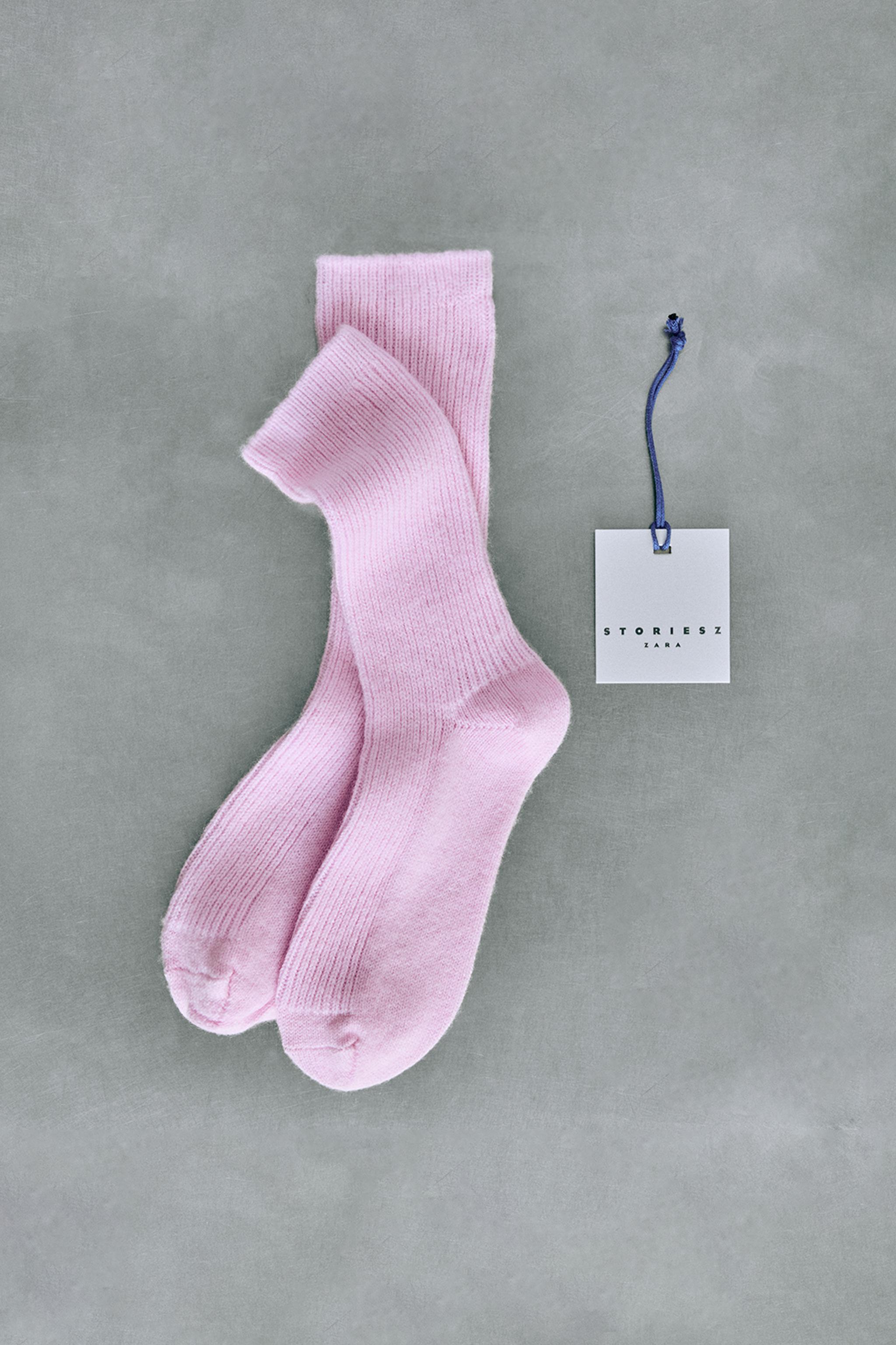 STORIESZ - WOOL AND CASHMERE MID SOC — Pink