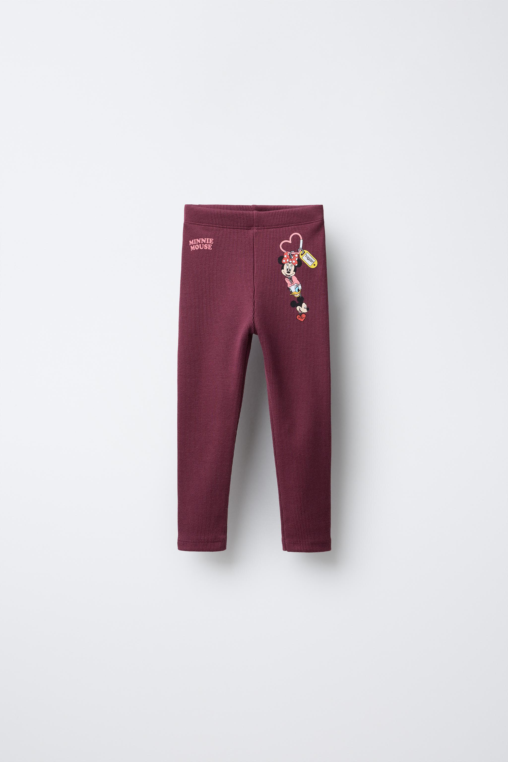 RIBBED MINNIE MOUSE AND FRIENDS © DISNEY LEGGINGS