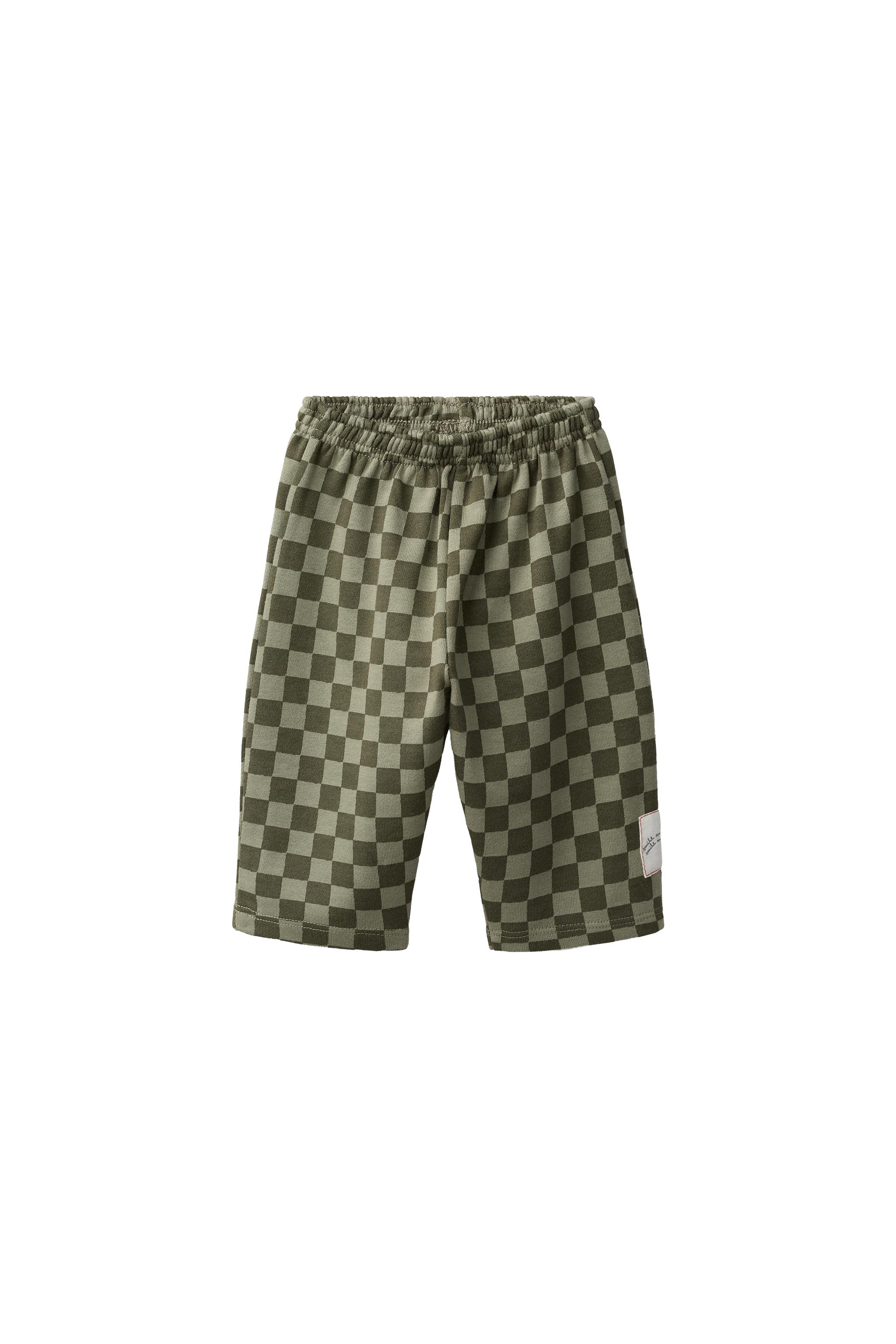 PANTALONS QUADRES ESCACS