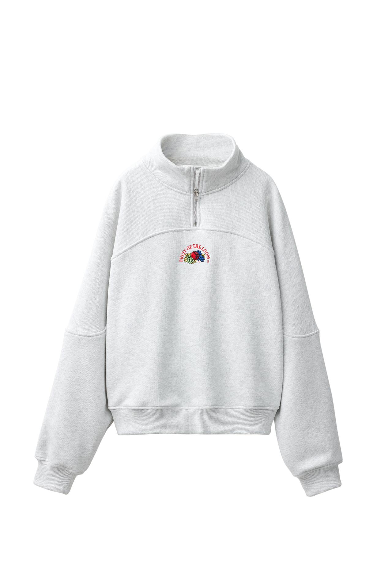 Свитшот с вышитым логотипом FRUIT OF THE LOOM™