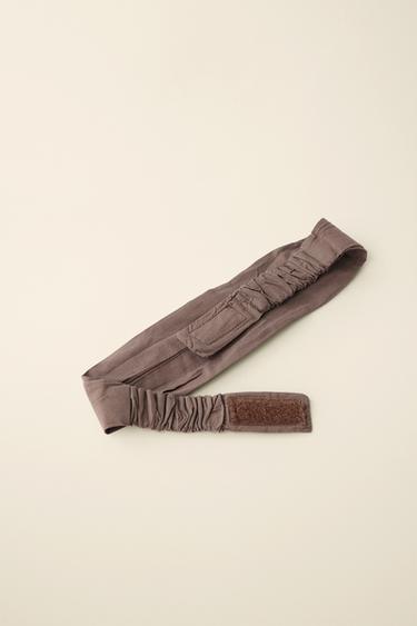 CARAMEL LONDON X ZARA 엘라스틱 헤어밴드 - Zara 브라운