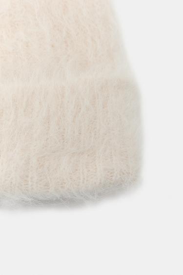 ALPACA BEANIE FROM THE SKI COLLECTION - Ecru by Zara - Image 2