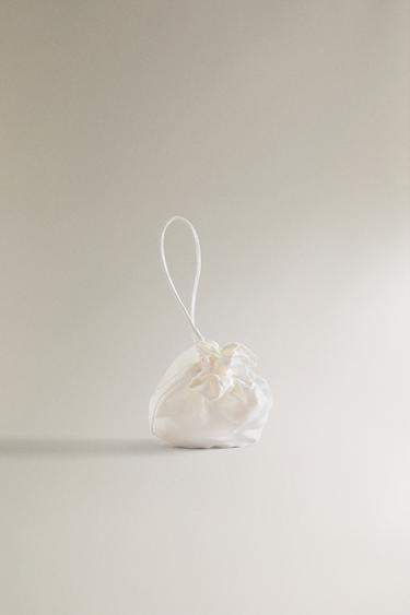 SAC BOURSE SOIE - Blanc de Zara - Image 1
