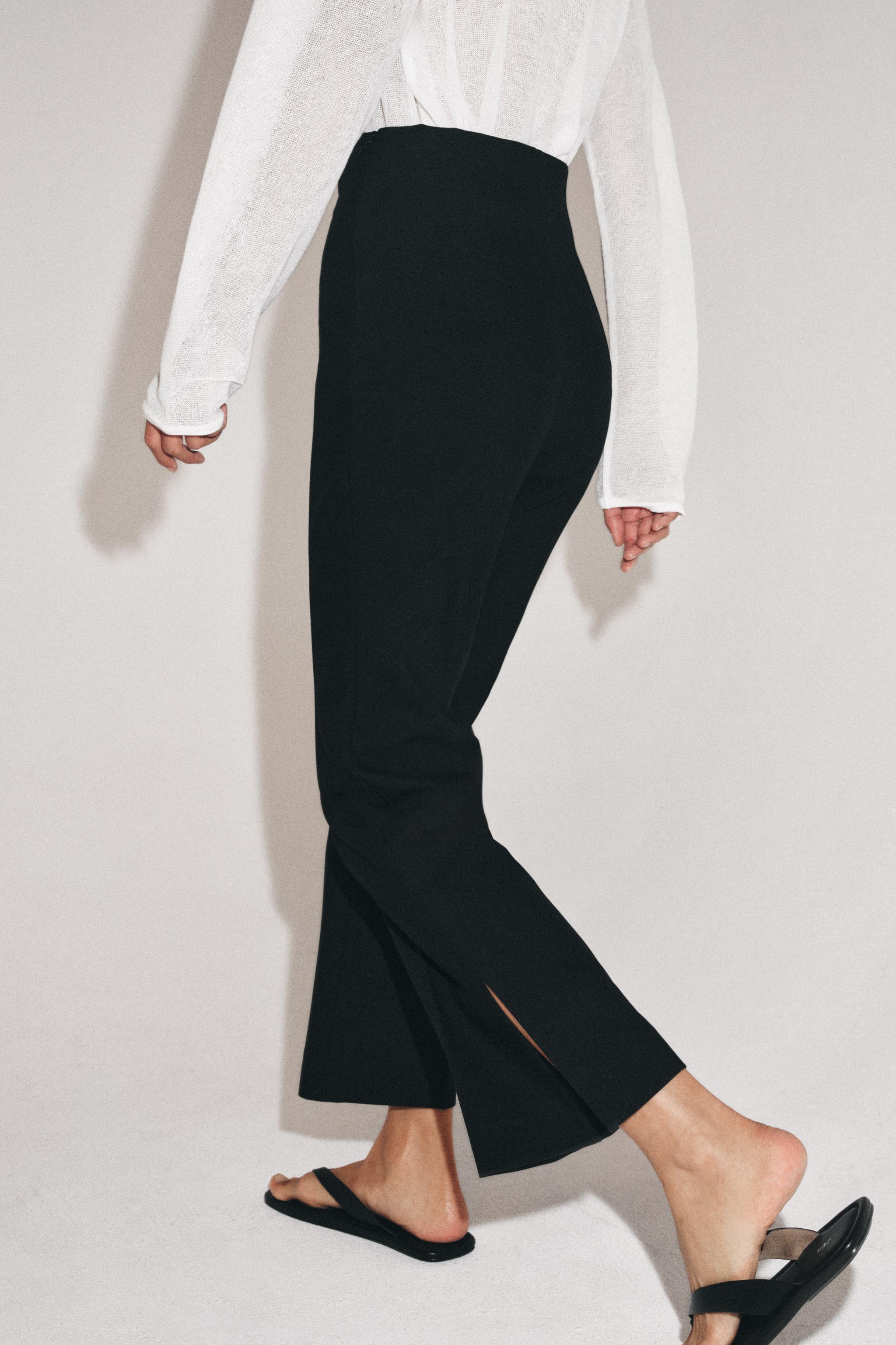 ZW COLLECTION YÜKSEK BEL CROP PANTOLON - Görsel 4