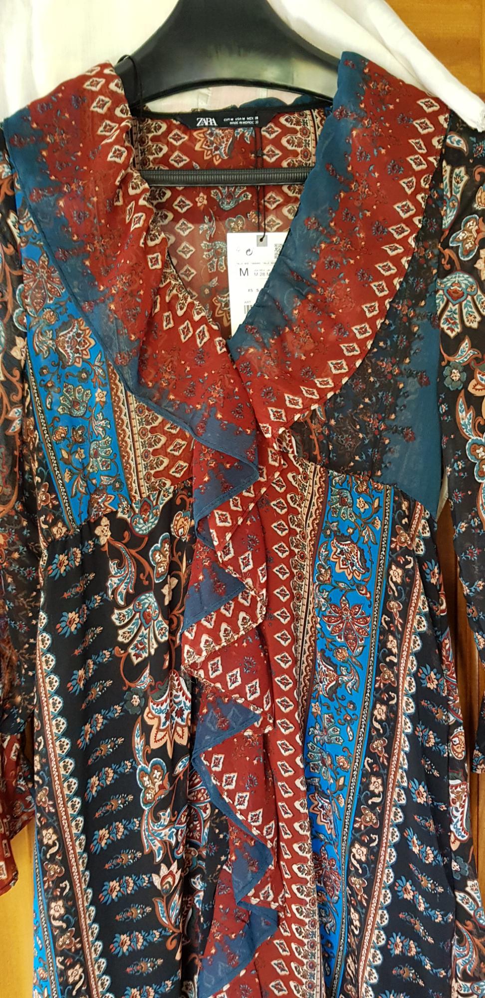 PATCHWORK PRINT DRESS - Image 3