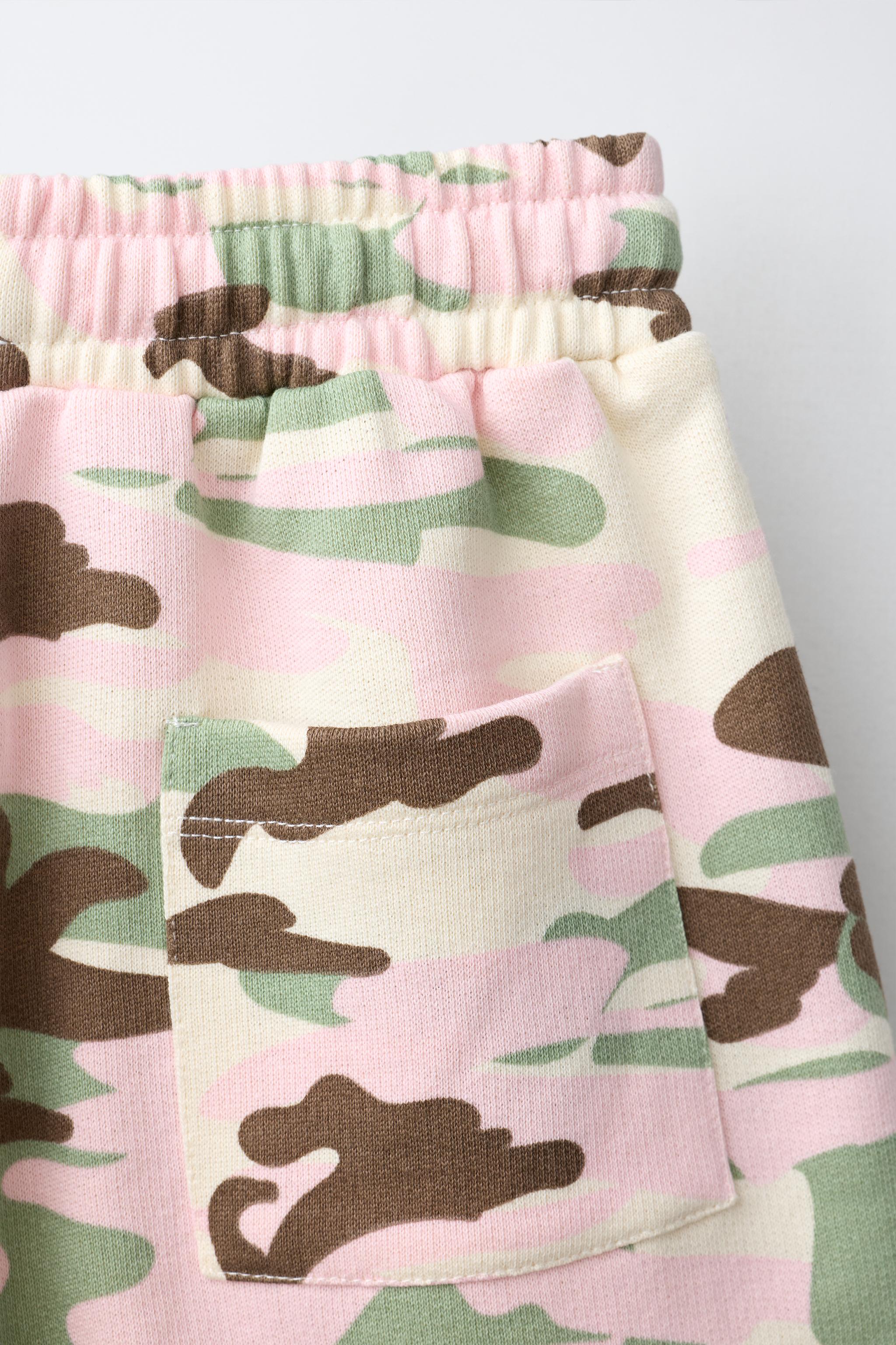 Детские шорты Zara PRINTED LONG BERMUDA SHORTS — фото 4