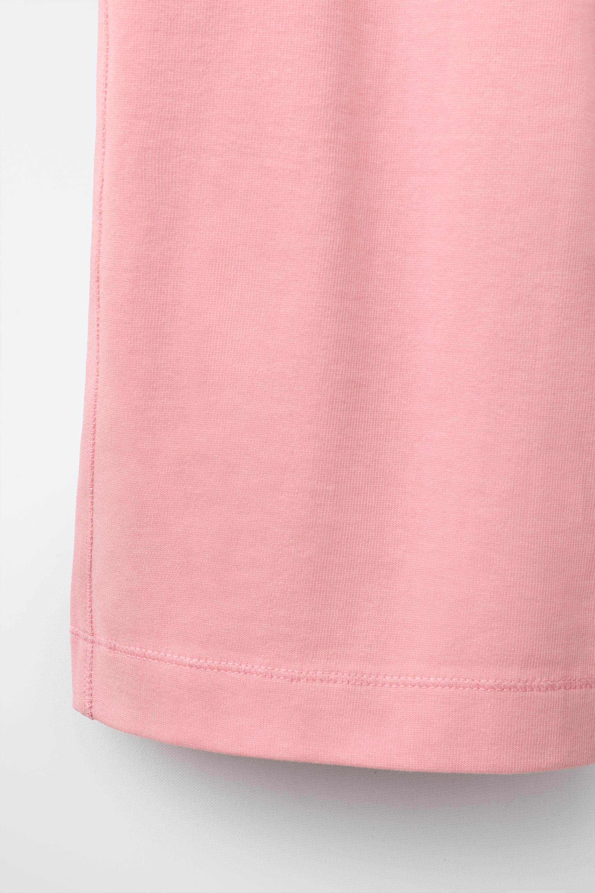 Детские брюки Zara HEAVYWEIGHT WIDE LEG PANTS — фото 4