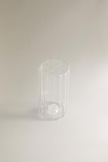 BOROSILICATE GLASS SALT SHAKER - Transparent by Zara