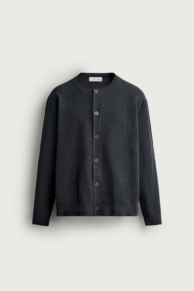 CHENILLE RELAXED FIT CARDIGAN
