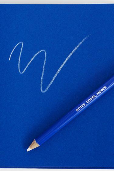 CARNET AVEC CRAYON ZARA STYLENOTCOM - Bleu de Zara - Image 1