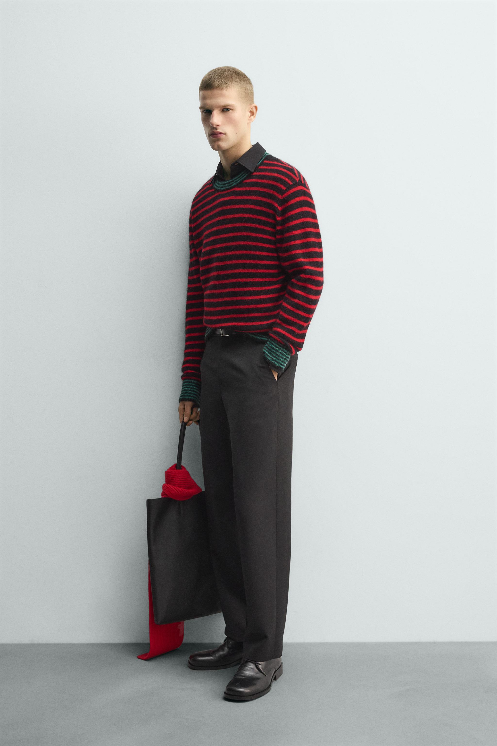 STRIPED JACQUARD JUMPER