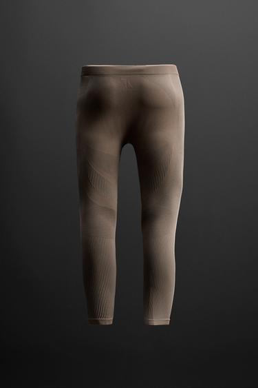 FIRST LAYER SHAPEWEAR LEGGINGS - Brown by Zara - Image 5
