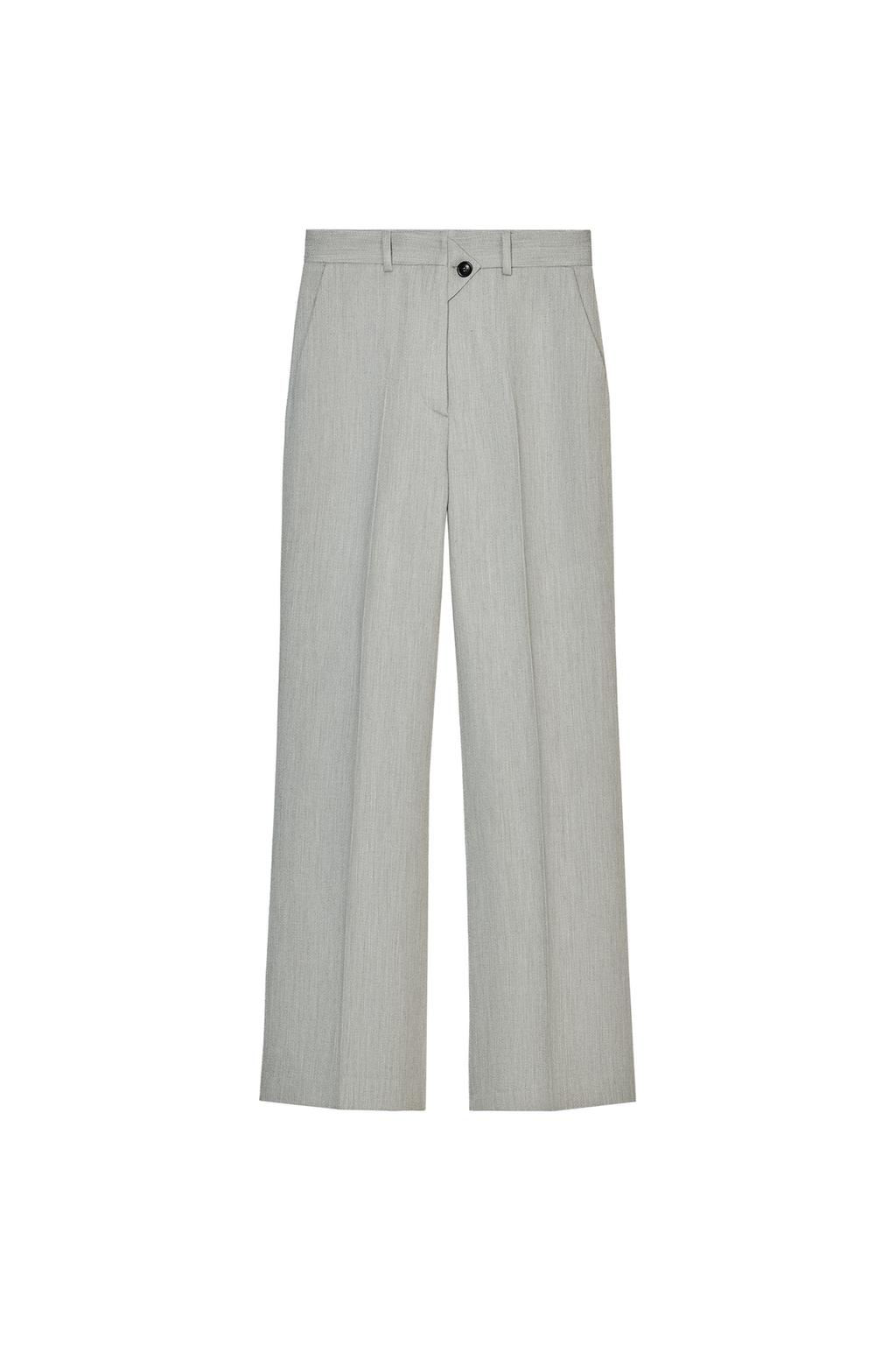 FLARE TEXTURED PANTS ZW COLLECTION - image 3