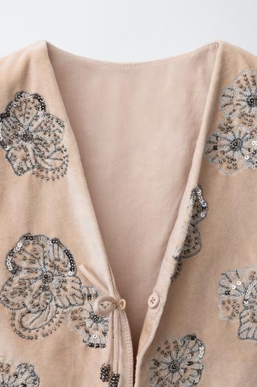 Haut Sans Manches Emilio Pucci En Soie - Broderies Plumes Et Paillettes Roses - Taille 42 Neuve Avec étiquettes