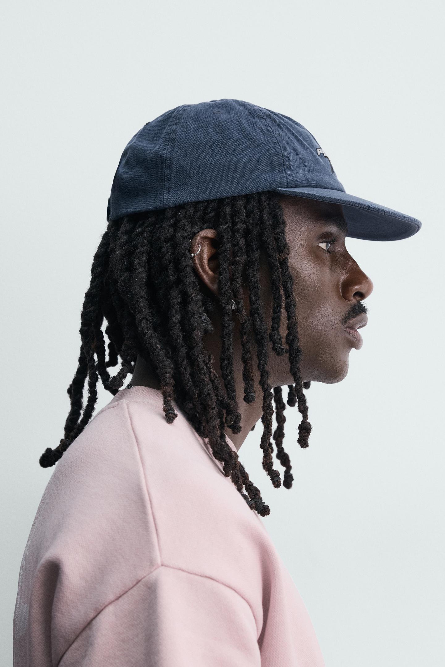 Мужская кепка Zara Pukas Surf X ZARA Flat Visor, цвет: Синий — фото 2