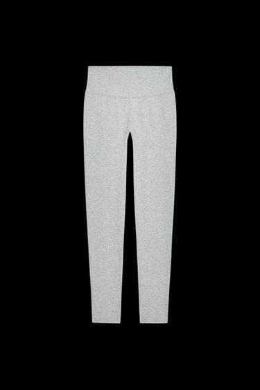 LEGGINGS – SEAMLESS - Grau meliert von Zara - Bild 0