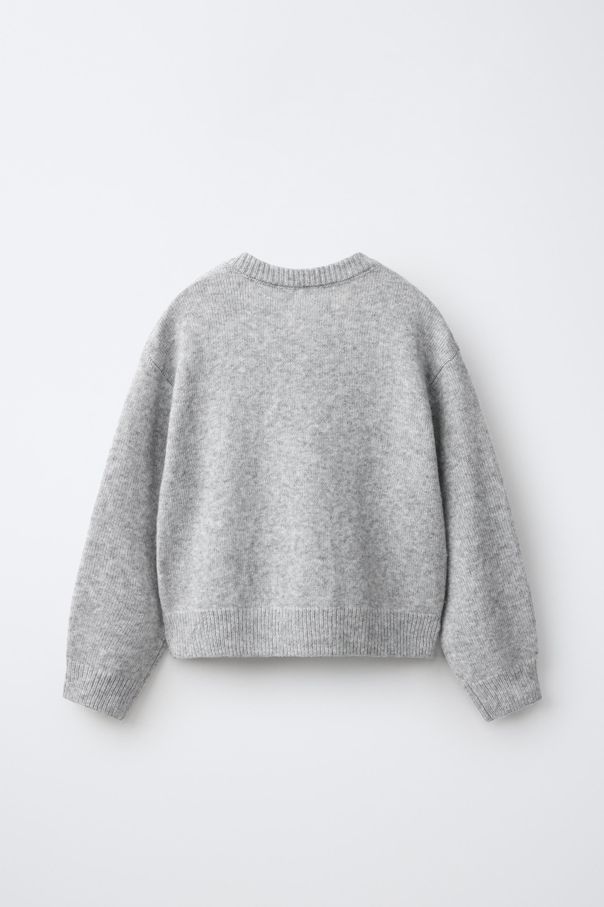 KNIT CARDIGAN - Light gray | ZARA United States