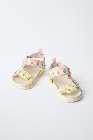 TECHNICAL SANDALS - Ecru White by Zara - Image 3