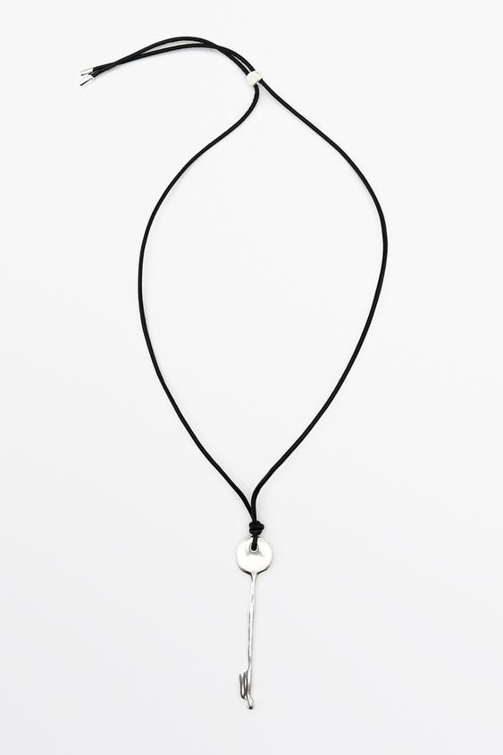Collar pieza llave - Plata de Zara - Imagen 0