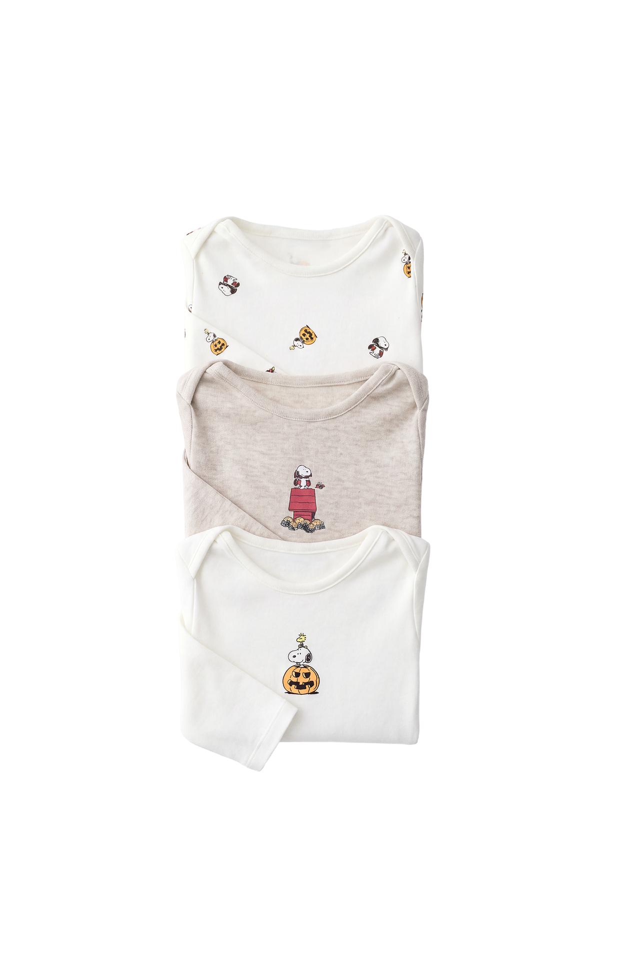 SNOOPY PEANUTS™ FANCY DRESS 3-PACK OF BODYSUITS