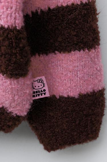 PULL EN MAILLE À RAYURES HELLO KITTY © SANRIO - Rose de Zara - Image 3