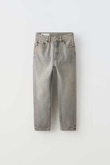 MOM FIT JEANS - Grey by Zara