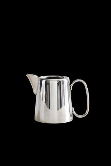 Zara METAL MILK PITCHER SHINY - Silver - Image 0