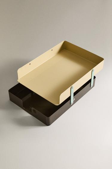 CHILDREN'S METAL DESK TRAY - Multicoloured by Zara - Image 1