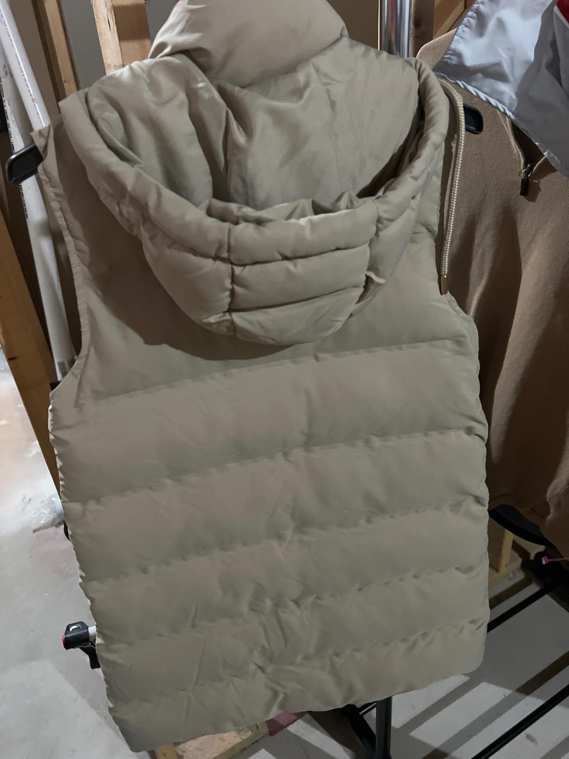 LONG PUFFER WOMENS VEST - Image 2