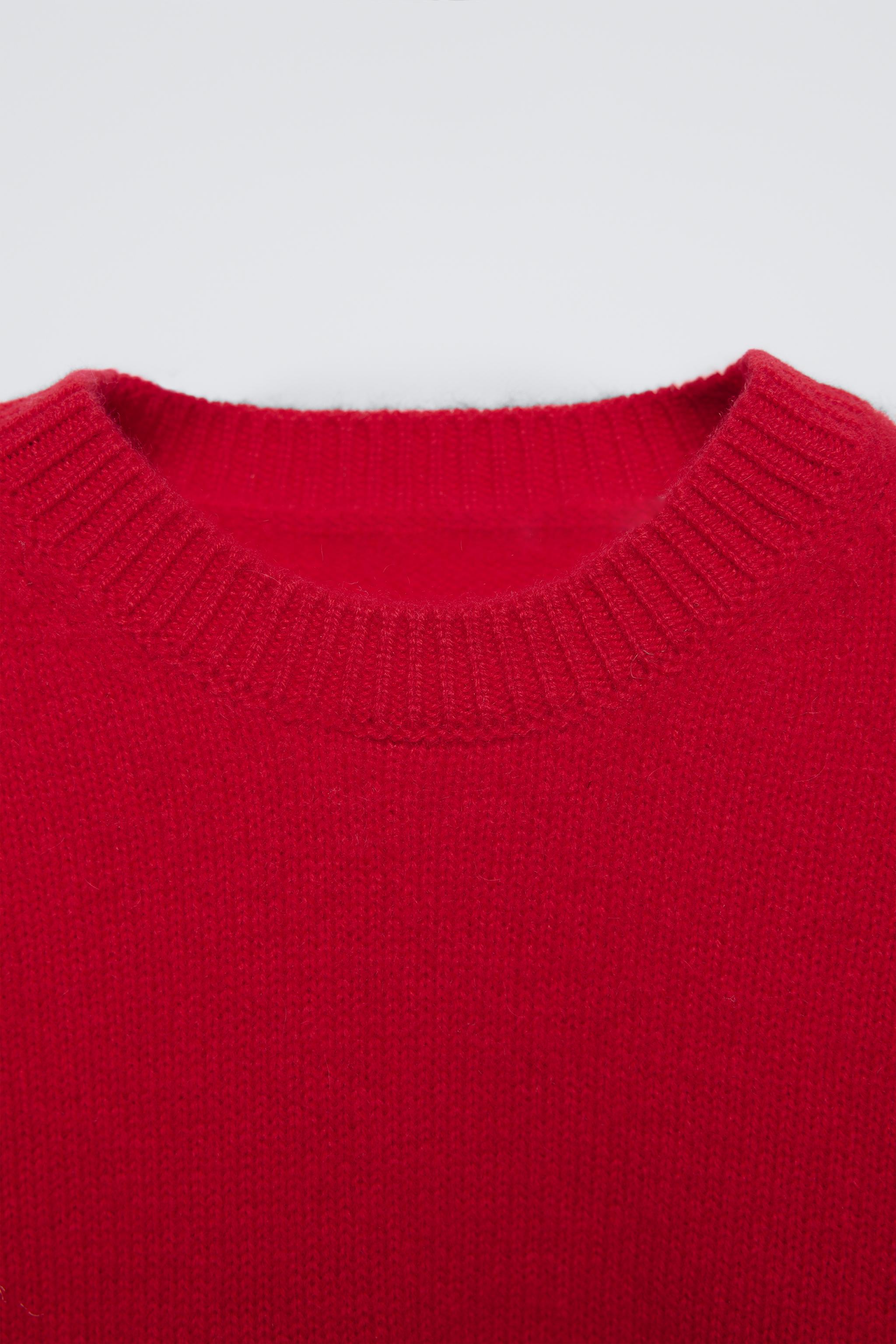 カシミヤ100%セーター - レッド | ZARA Japan / 日本