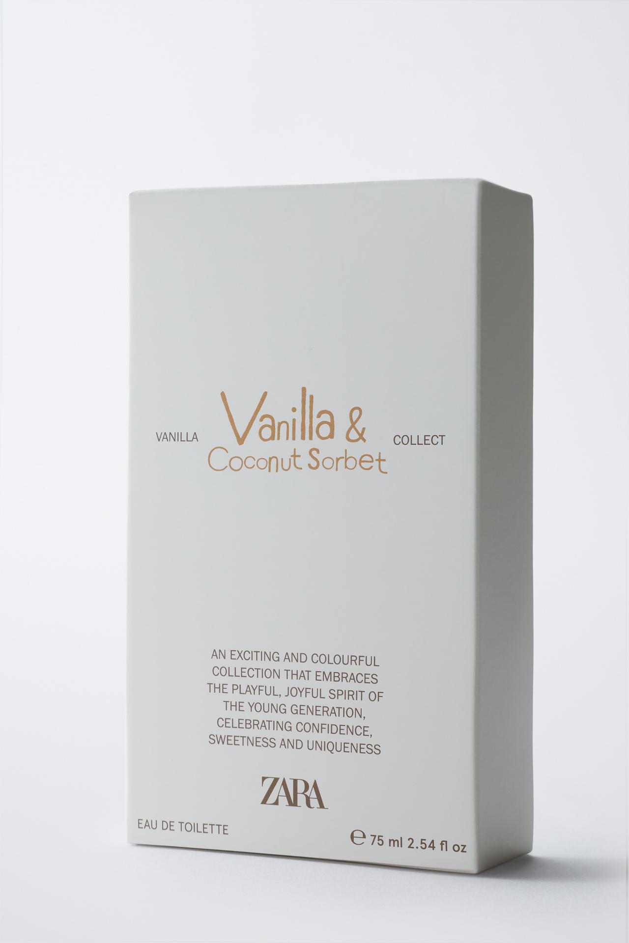 VANILLA & COCONUT SORBET EDT 75 ML (2.5 FL. OZ.) — TINTED LEATHER