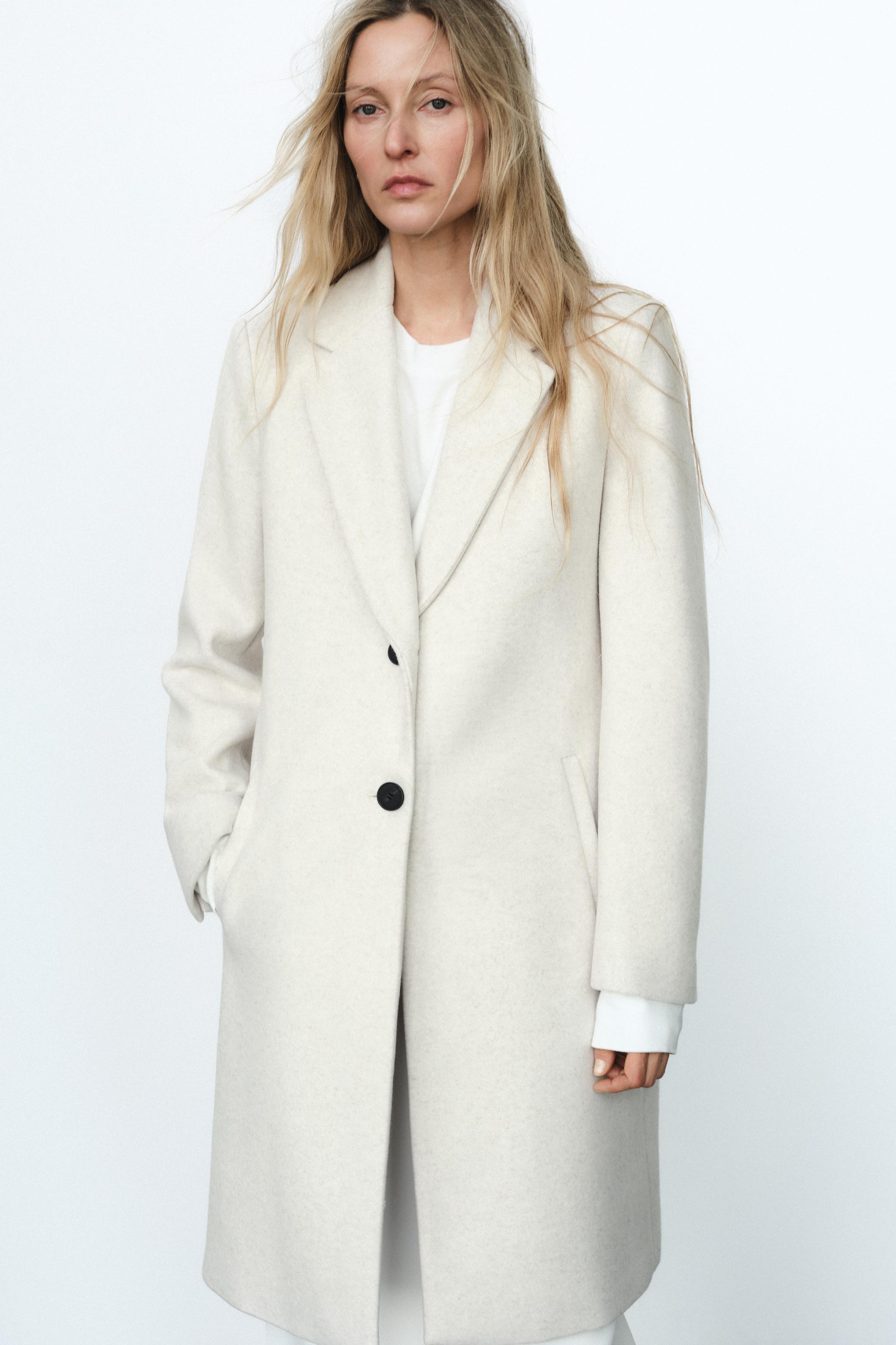 ソフトタッチコート - グレー | ZARA Japan / 日本