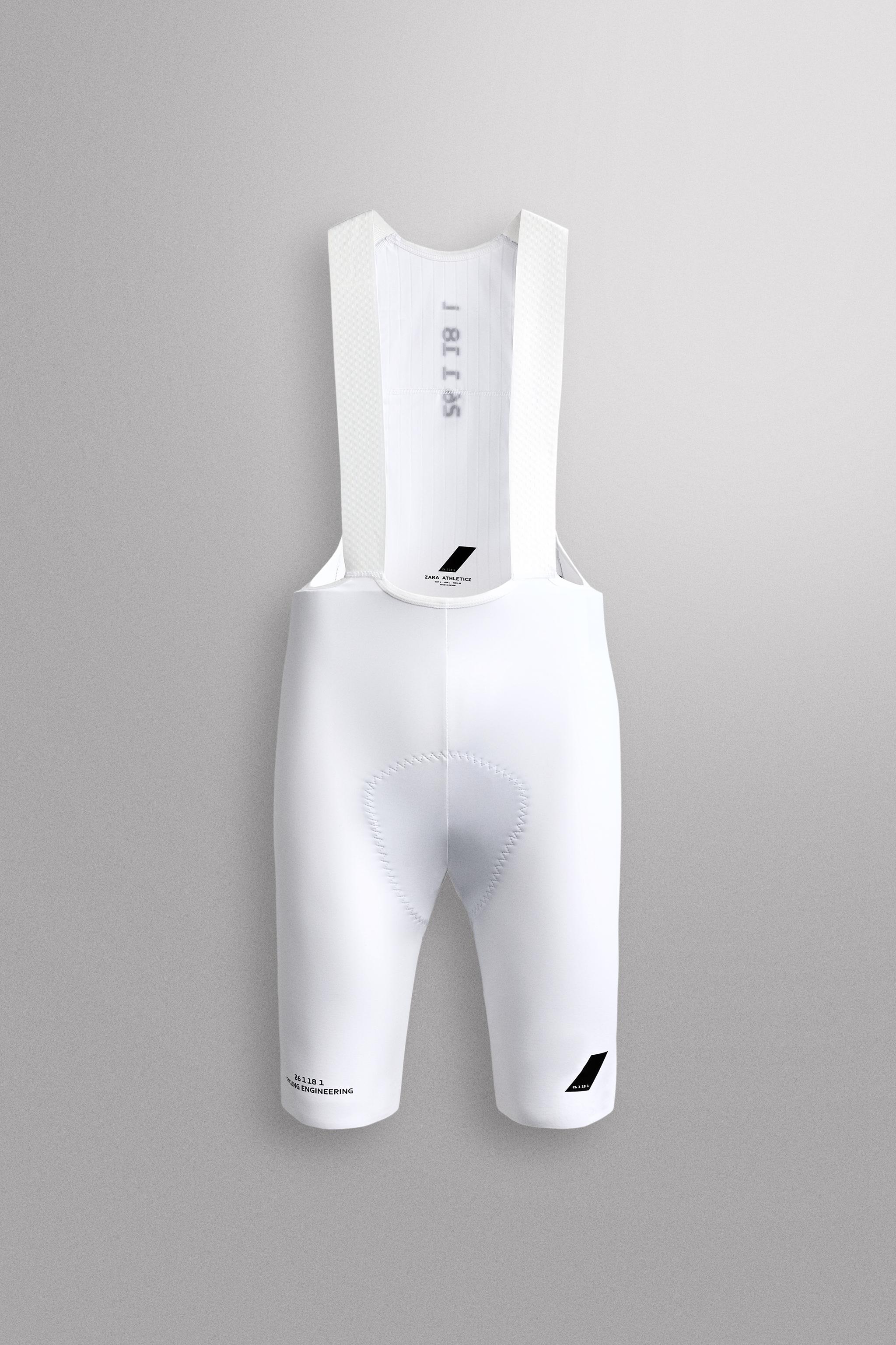 SHORT CYCLING SHORTS — White
