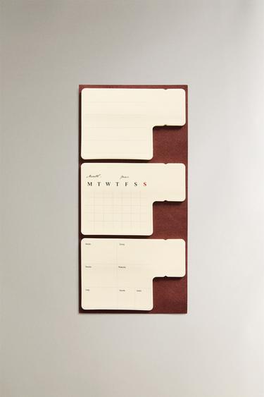 PACK OF STICKY NOTES - Burgundy by Zara - Image 0
