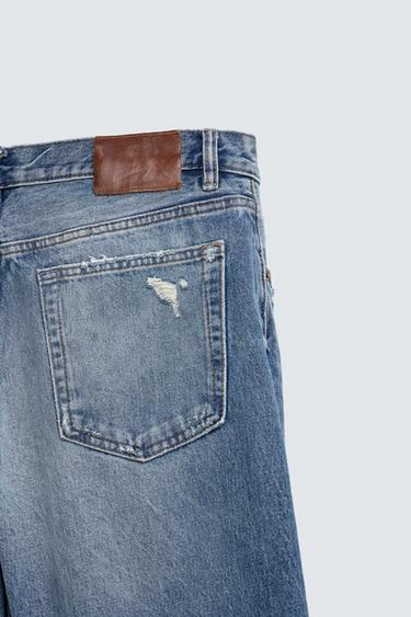 STRAIGHT FIT JEANS - Blue by Zara - Image 10