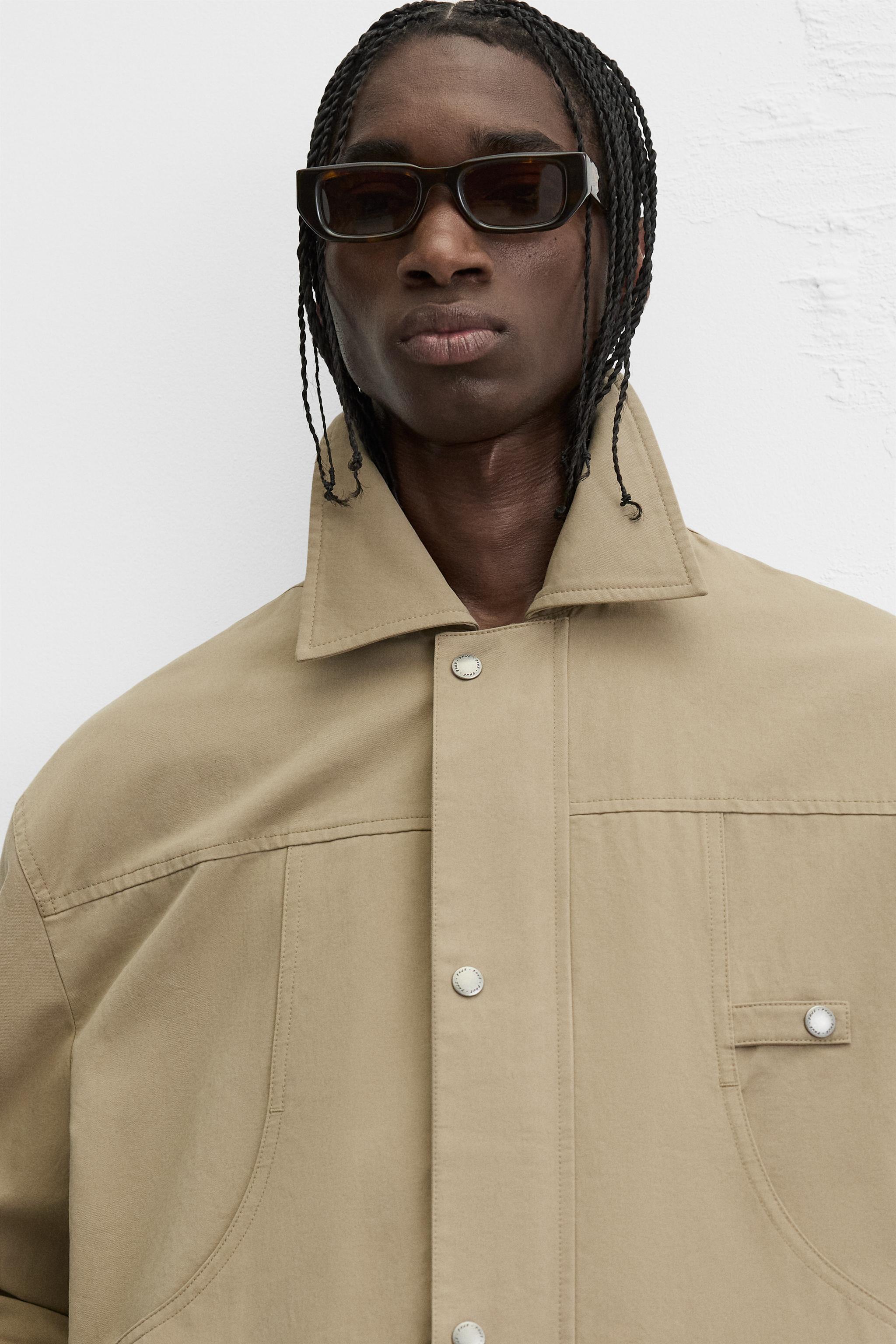 リラックスフィット ポケット付きジャケット - ベージュ | ZARA リラックスフィット ポケット付きジャケット - ベージュ | ZARA