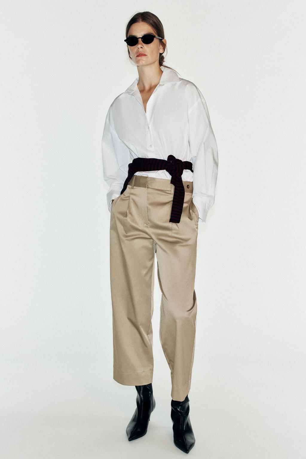 TROUSERS WITH WAIST TABS