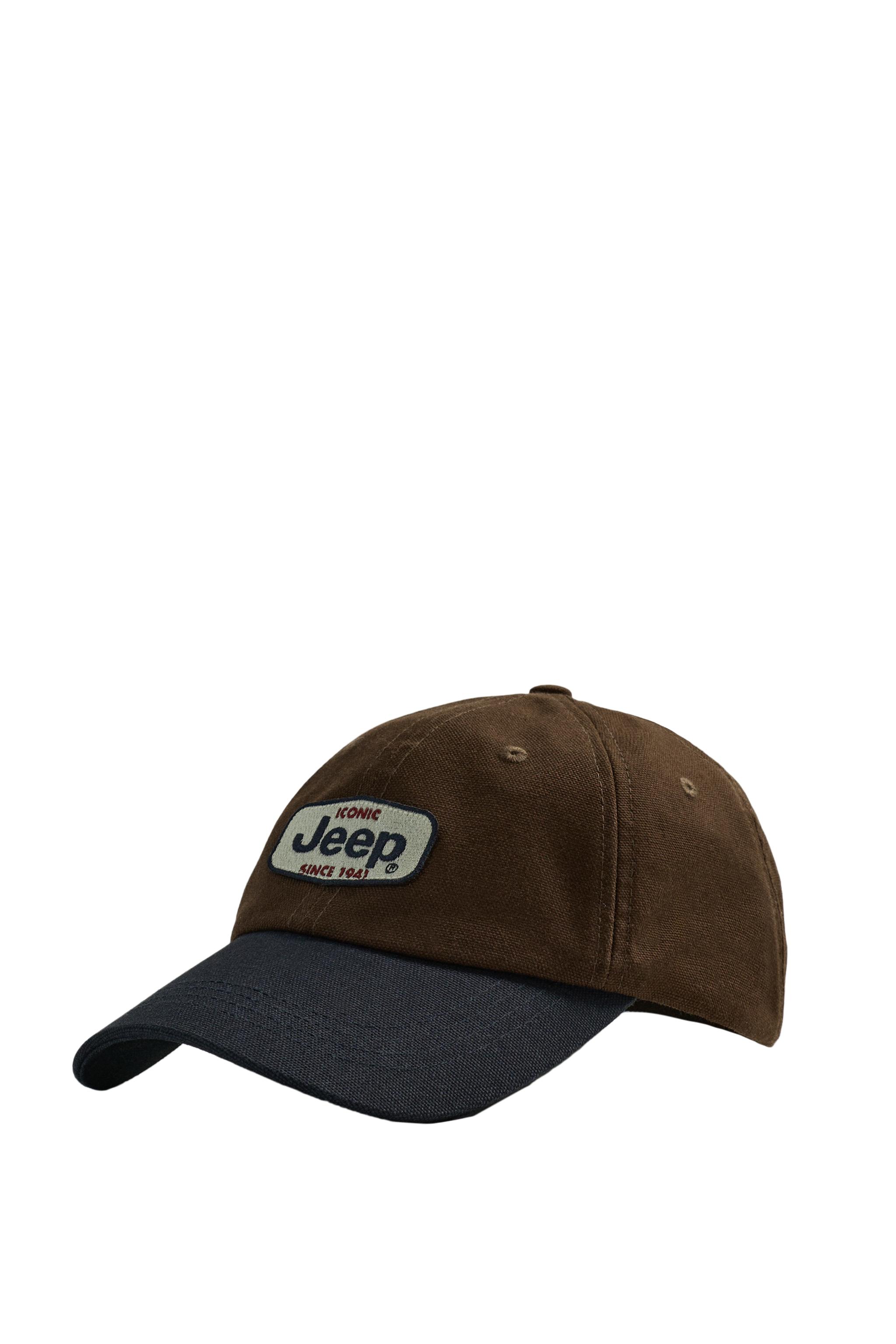 JEEP® CONTRAST PATCH CAP - Brown | ZARA United States