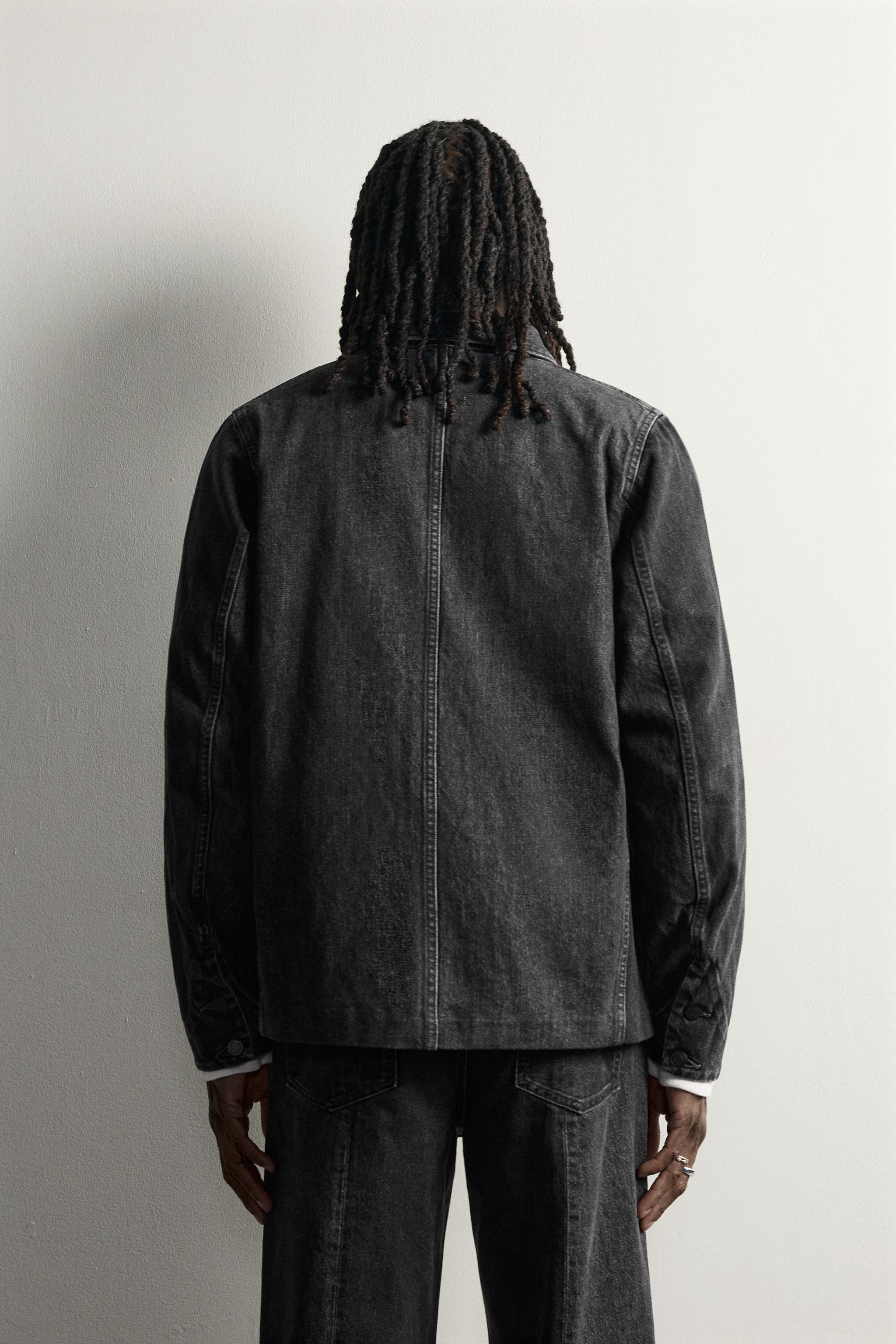 Мужские куртки Zara TANAKA NY TYO LTD.© 2026 DENIM POCKET JACKET — фото 3