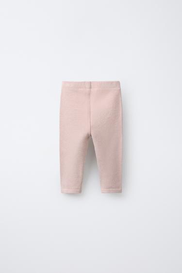 SOFT TOUCH LEGGINGS - Pink by Zara - Image 1